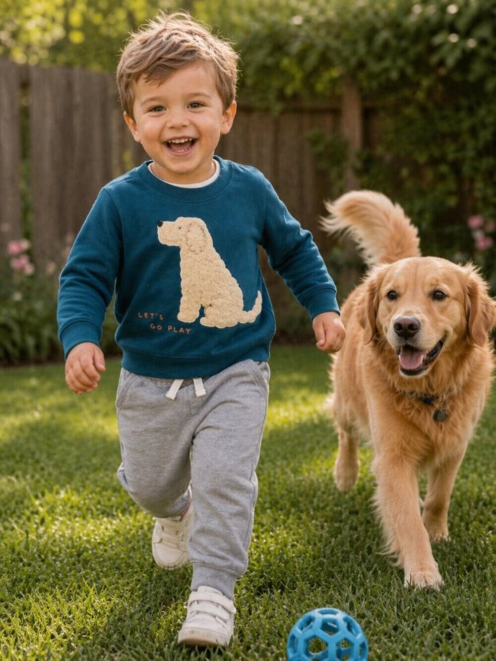 NWT Carter’s Toddler Boy 3 Piece Outfit Set 18 Months Dog Sweatshirt Gray Jogger